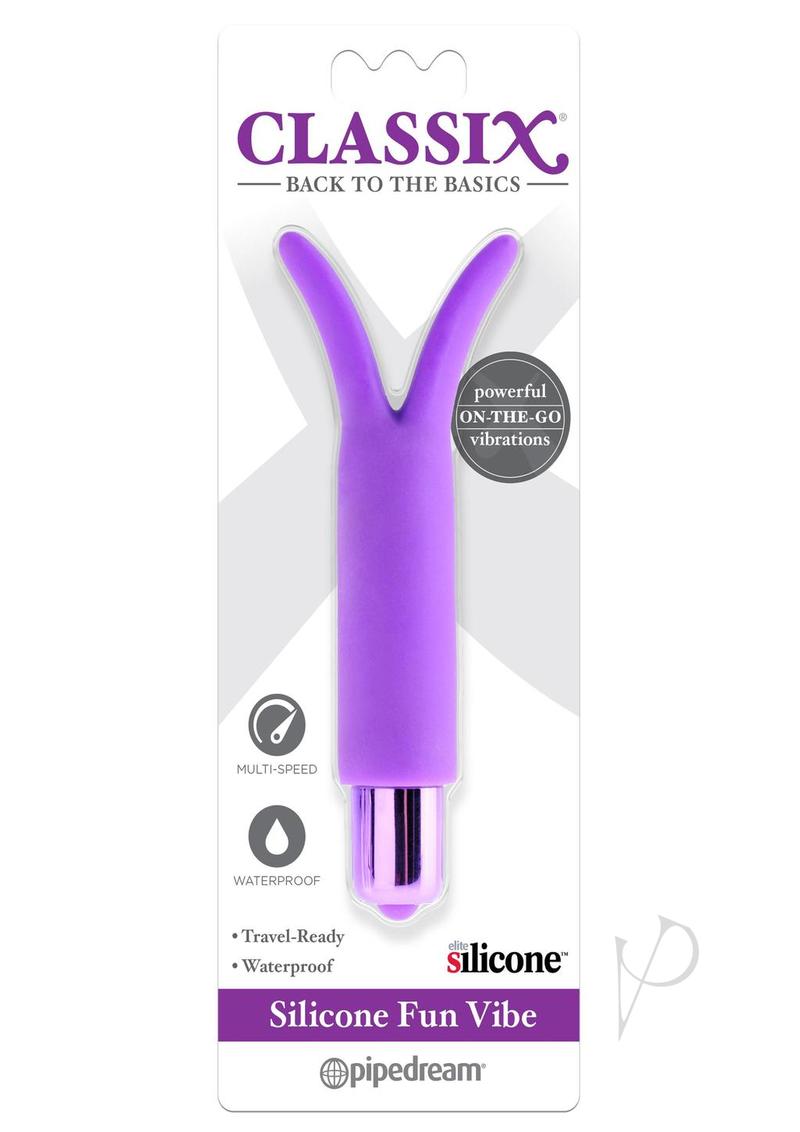 Silicone Fun Vibe Purple