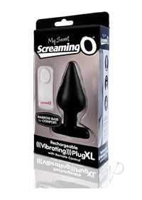 My Secret Remote Vibe Xl Plug Blk-indivi