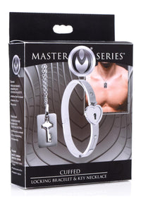 Ms Cuffed Locking Bracelet W/ Neck Key