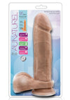 Au Naturel Dildo With Suction 9.5 Mocha