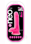 Neo Elite Dd Cock W/balls 6 Pink