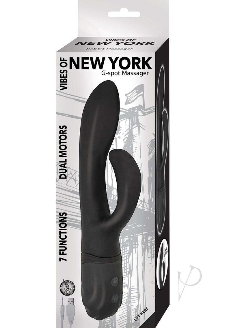 Vibes Of Ny Gspot Massage Blk(disc)