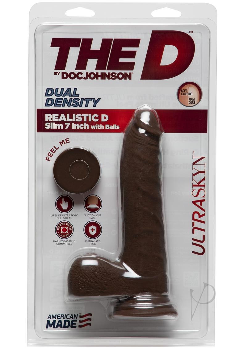 The D Real D Slim W/balls Ultrask 7 Cho