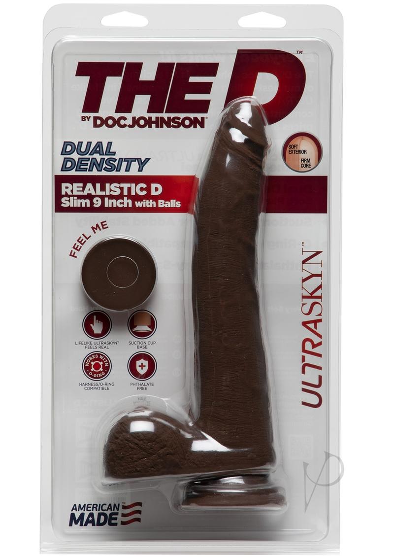 The D Real D Slim W/balls Ultrask 9 Cho