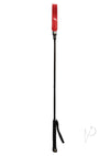 Rouge Long Riding Crop Slim Tip 24 Red