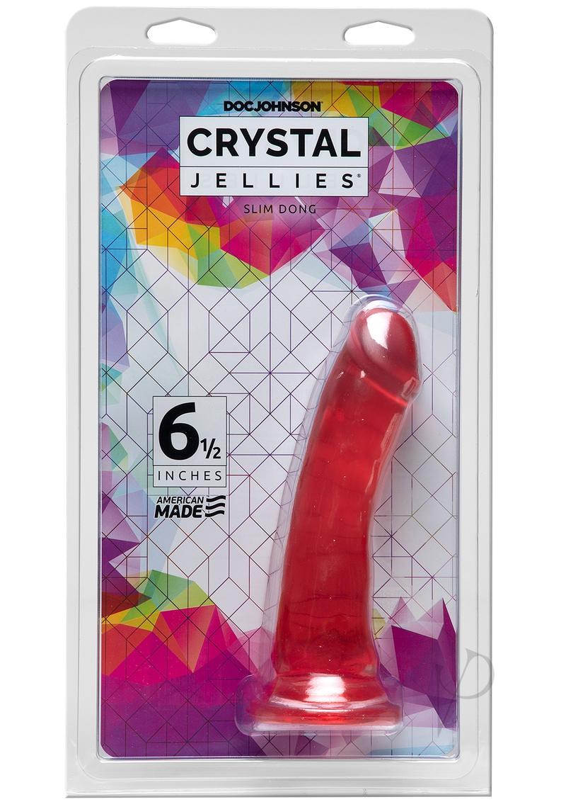 Crystal Jellies Slim Dong 6.5 Pk(disc)
