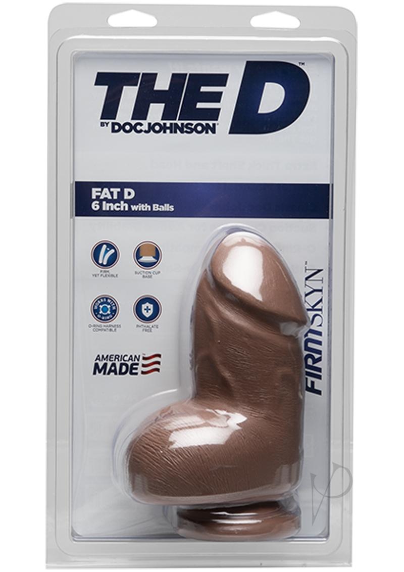 The D Fat D W/balls Firmskyn  6 Car