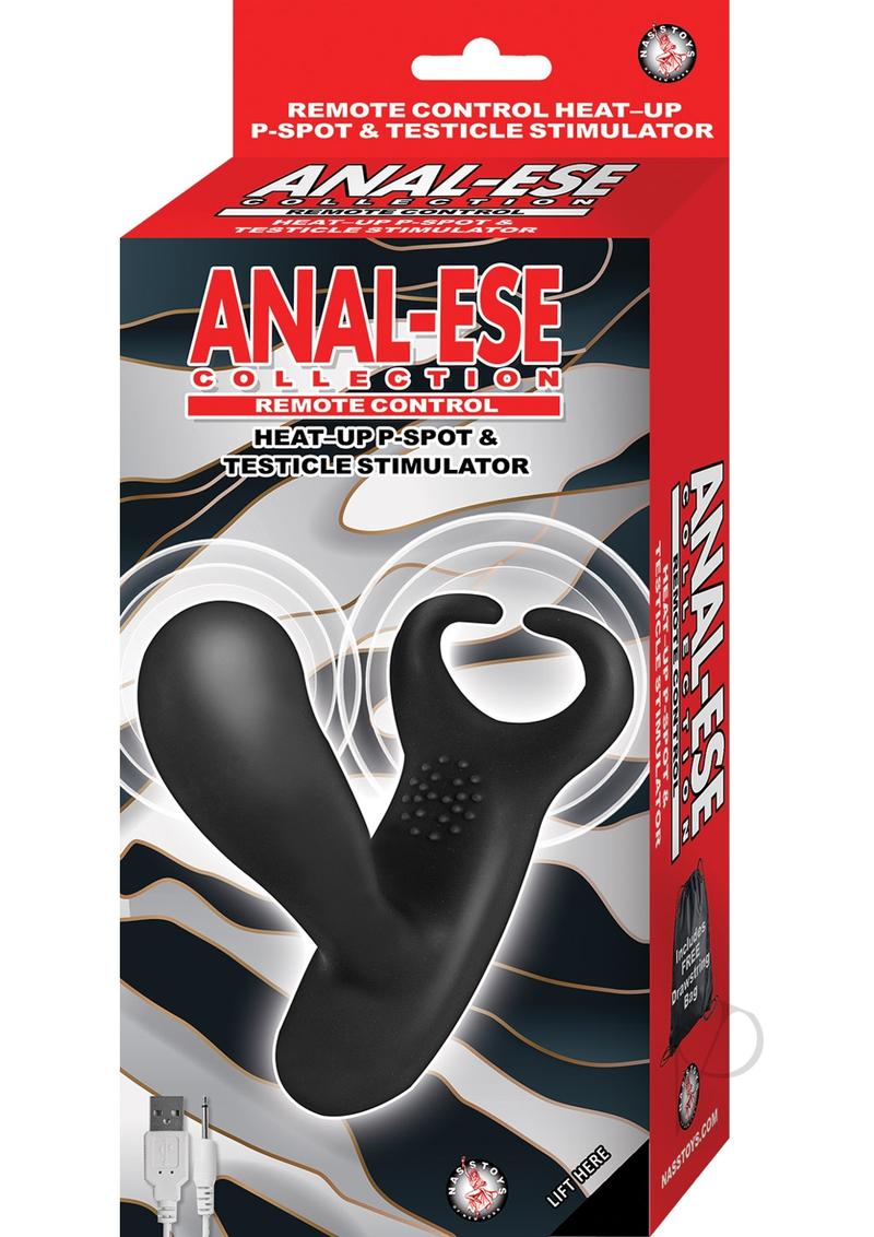 Anal Ese Collectio Heat P-spot Blk(disc)