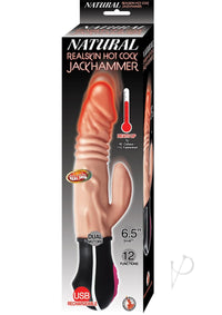 Natural Realskin Hot Cock Jackhammer