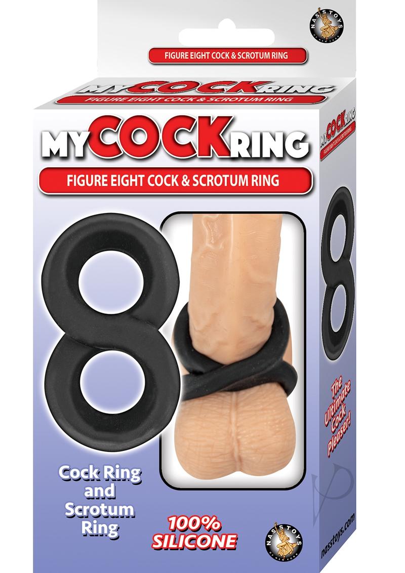 My Cockring Figure Eight Cock and Scrotum