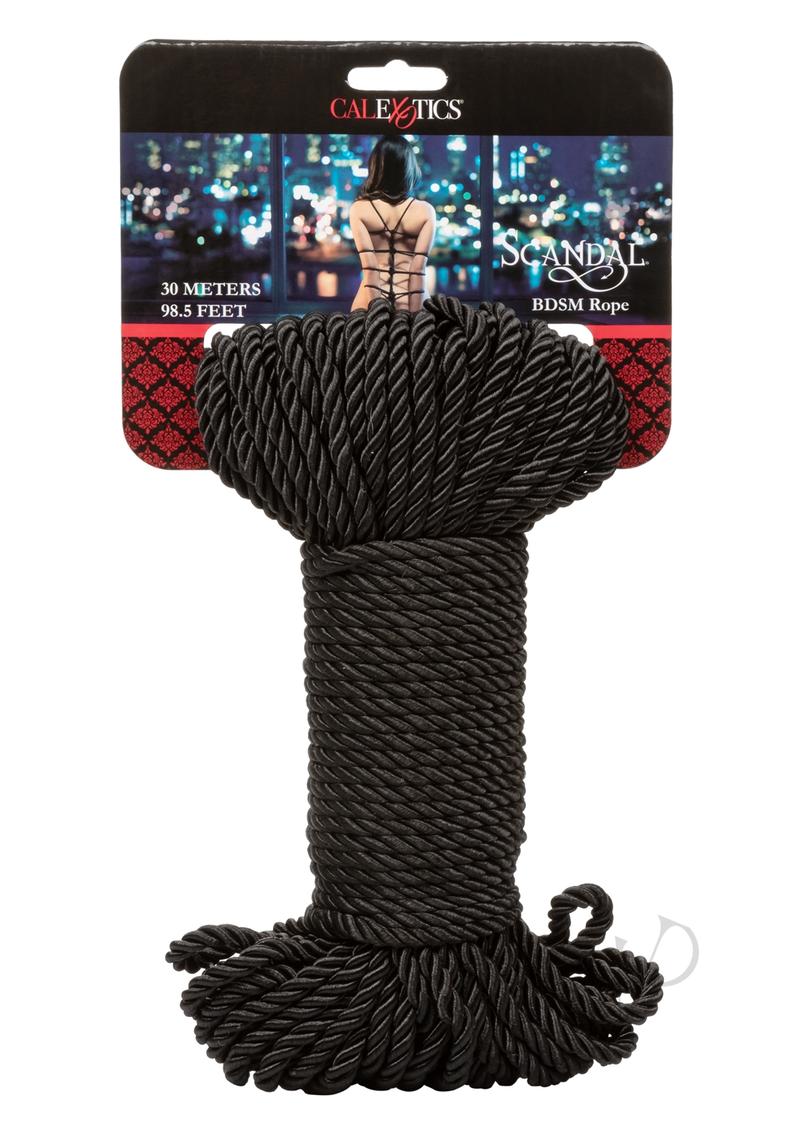 Scandal Bdsm Rope 30m Black