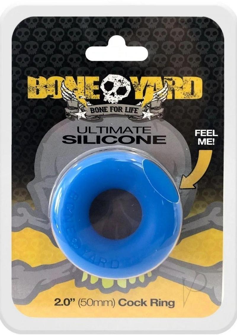 Boneyard Ultimate Silicone Ring Blue