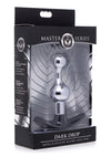 Ms Dark Drop Metal and Silicone Anal Plug