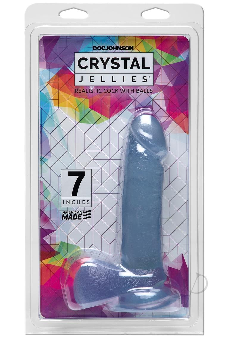 Crystal Jellies Ballsy Cocks 7 Clear