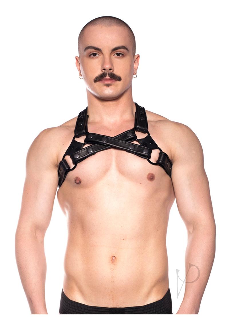 Prowler Red Cross Harness Blk S/m