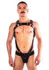 Prowler Red Butch Body Harness Blk Md