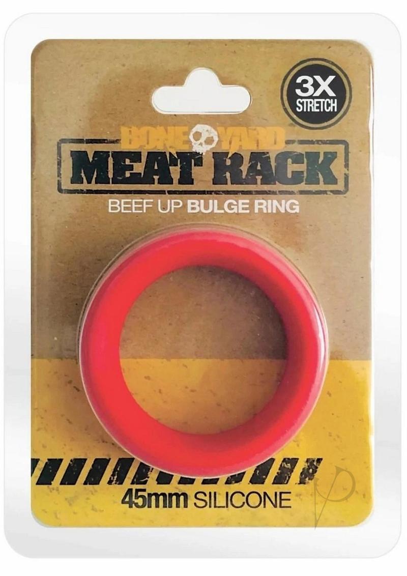 Boneyard Meat Rack Cock Ring Red