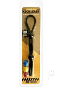 Boneyard Double Cock Leash Black