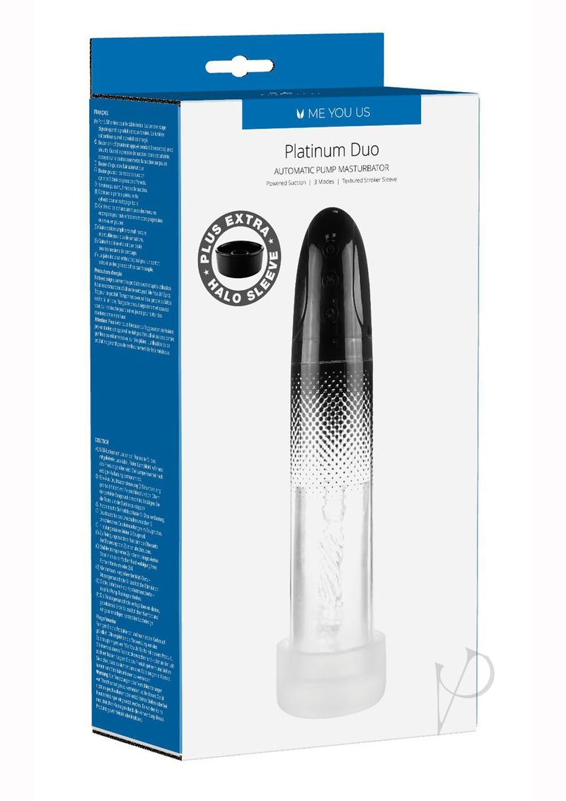 Myu Platinum Duo Auto Pump Clr/blk