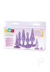 Try Curious Anal Plug Kit Purple