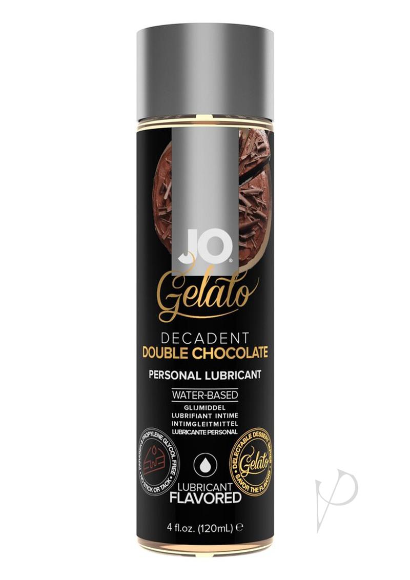 Jo Gelato Lube Decadent Dbl Choco 4oz