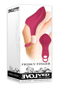 Frisky Finger Burgundy