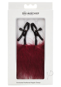 Sandm Enchanted Feather Nipple Clamps