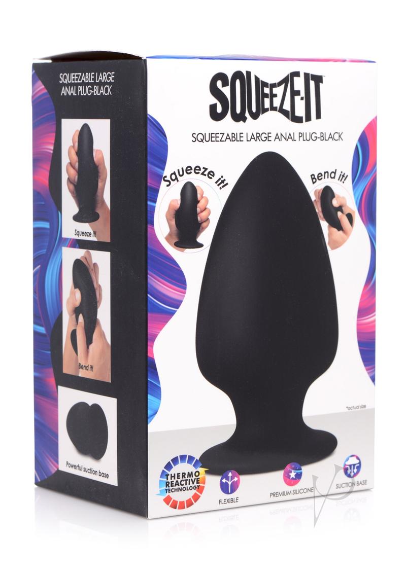 Squeeze It Squeezable Lg Anal Plug