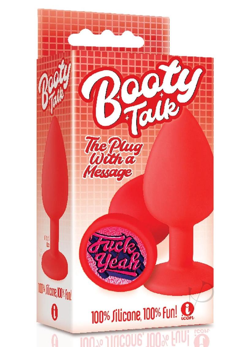 The 9 Booty Talk Plug F Yeah Red