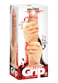 Massive 2 Fisted Grip Dildo