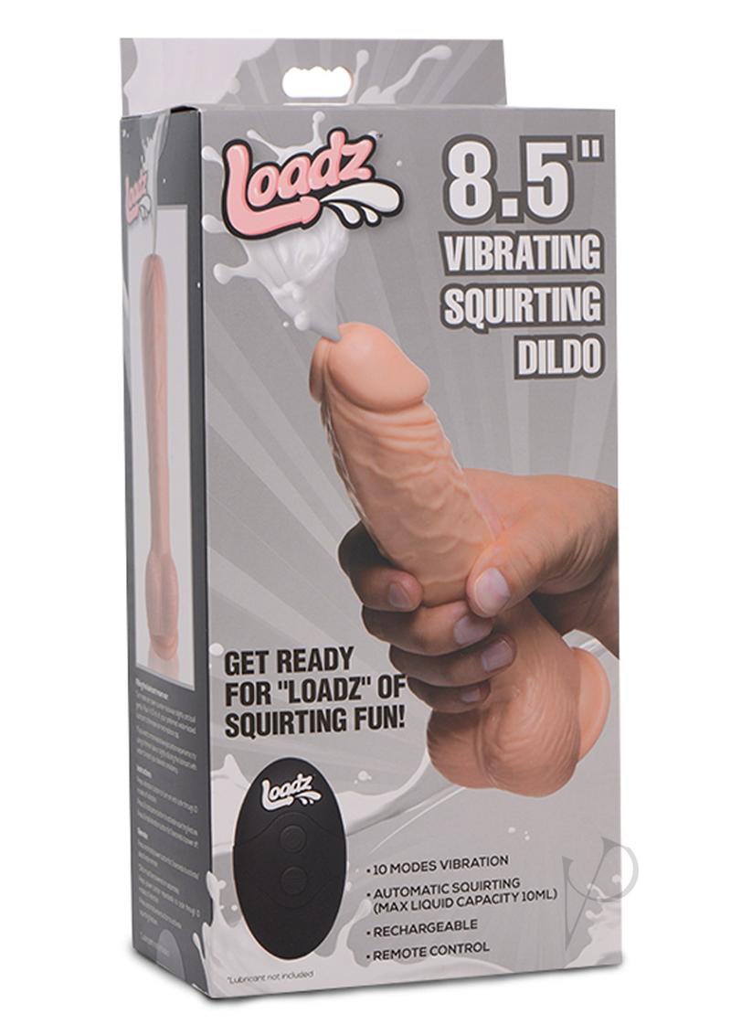 Loadz Squirting Dildo 8.5 Light