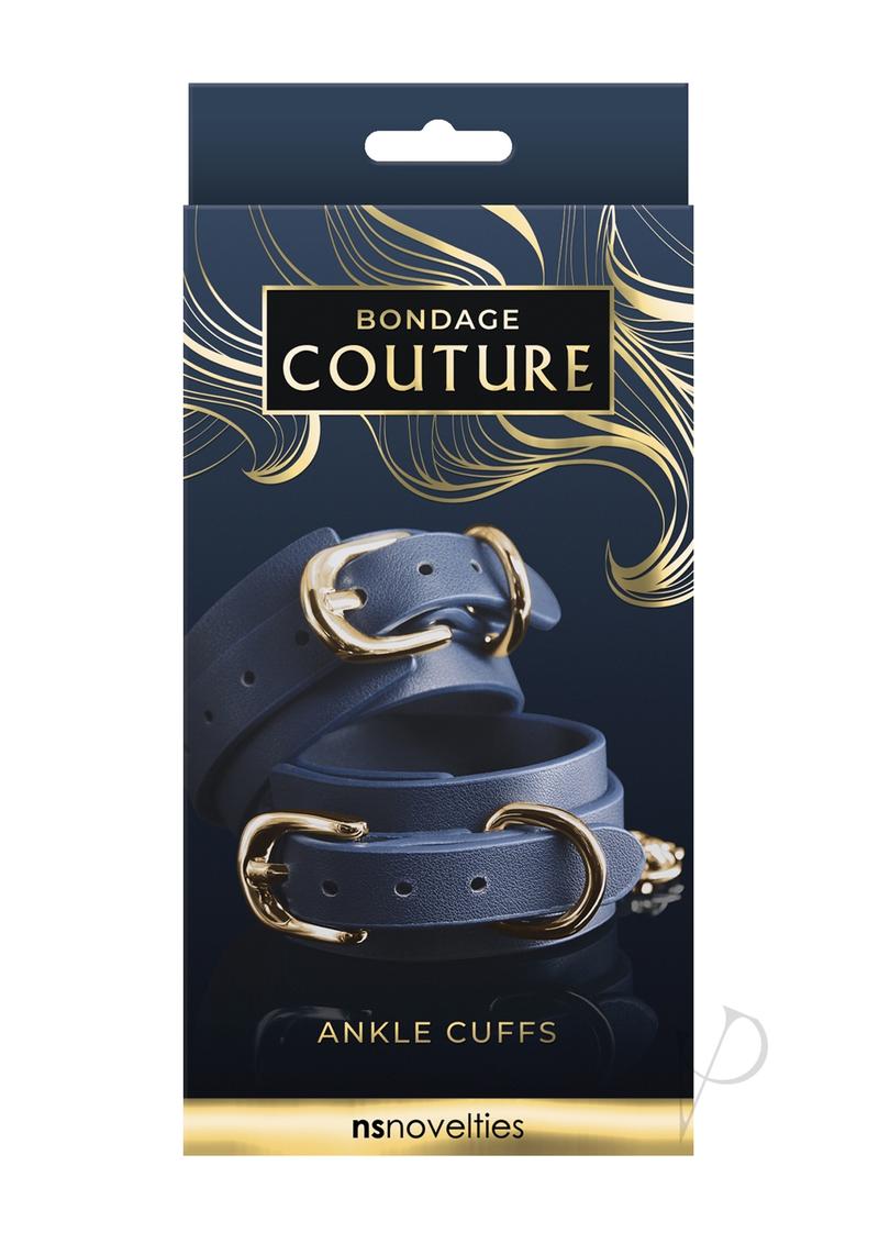 Bondage Couture Ankle Cuff Blue