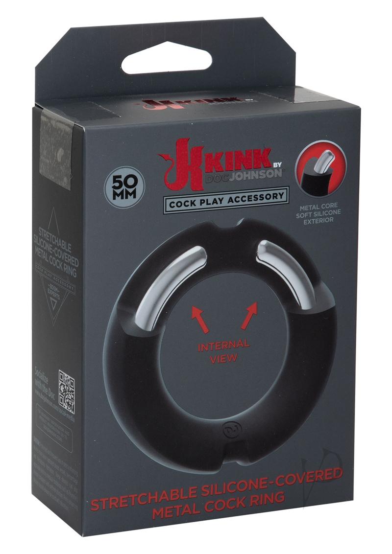 Kink Hybrid Sil Covered Metal Ring 50mm