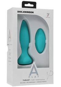 A-play Thrust Advent Plug W/remote Teal