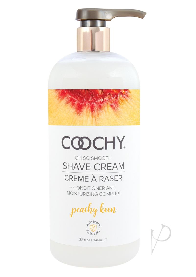 Coochy Shave Cream Peachy Keen 32 Oz