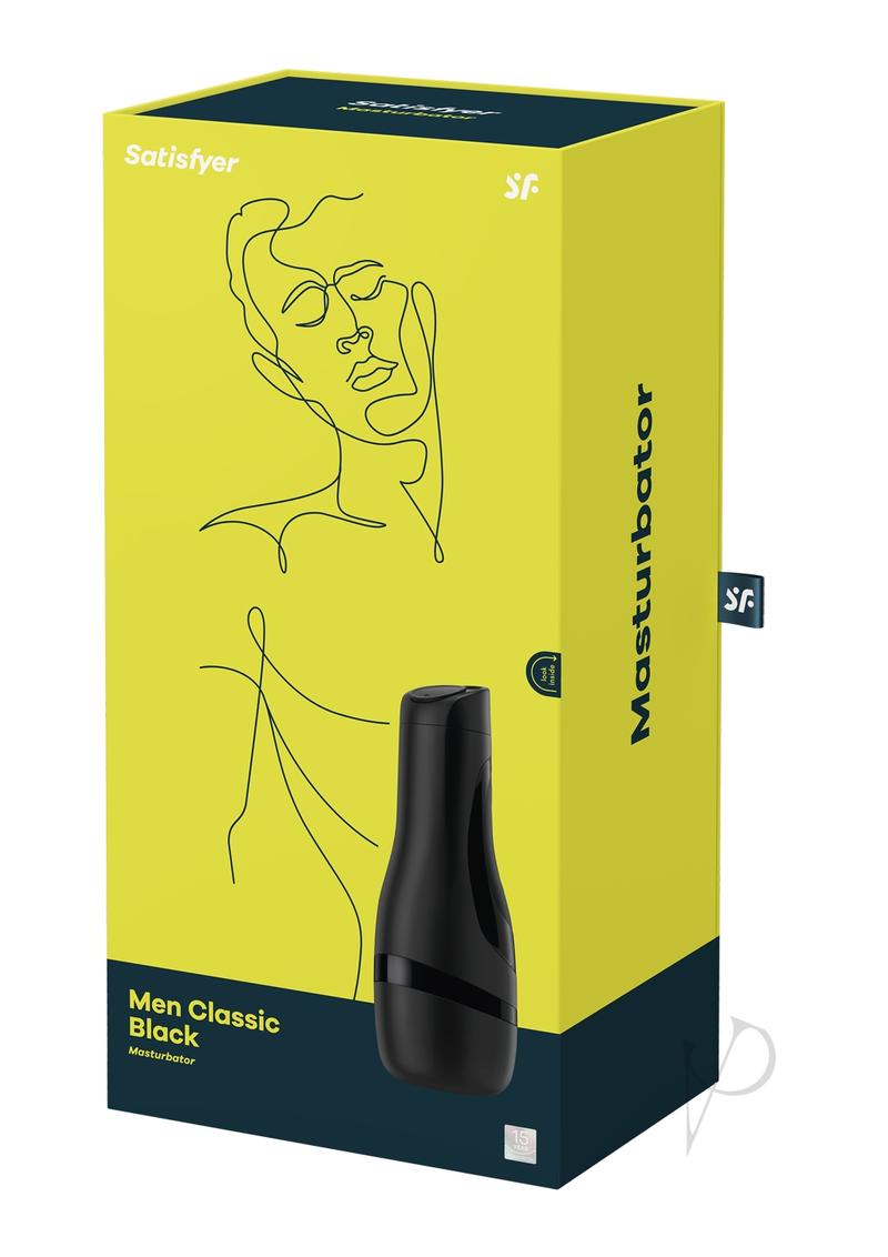 Satisfyer Men Classic Masturbator Black