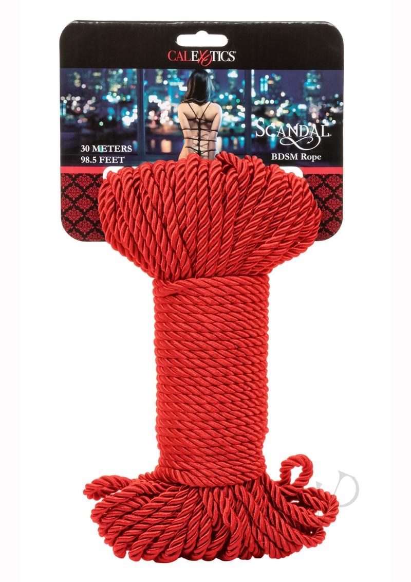 Scandal Bdsm Rope 30m Red