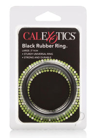 Rubber Cock Ring Black Large