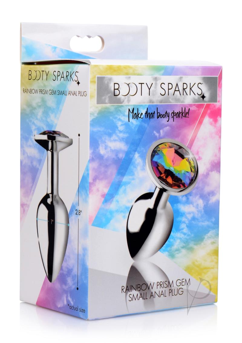 Booty Sparks Rainbow Prism Gem Plug Sm