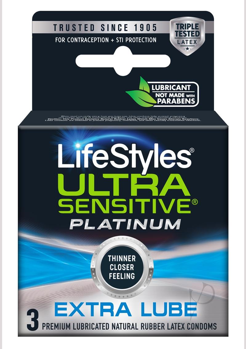 Lifestyles Sensitive Platinum 3`s(disc)