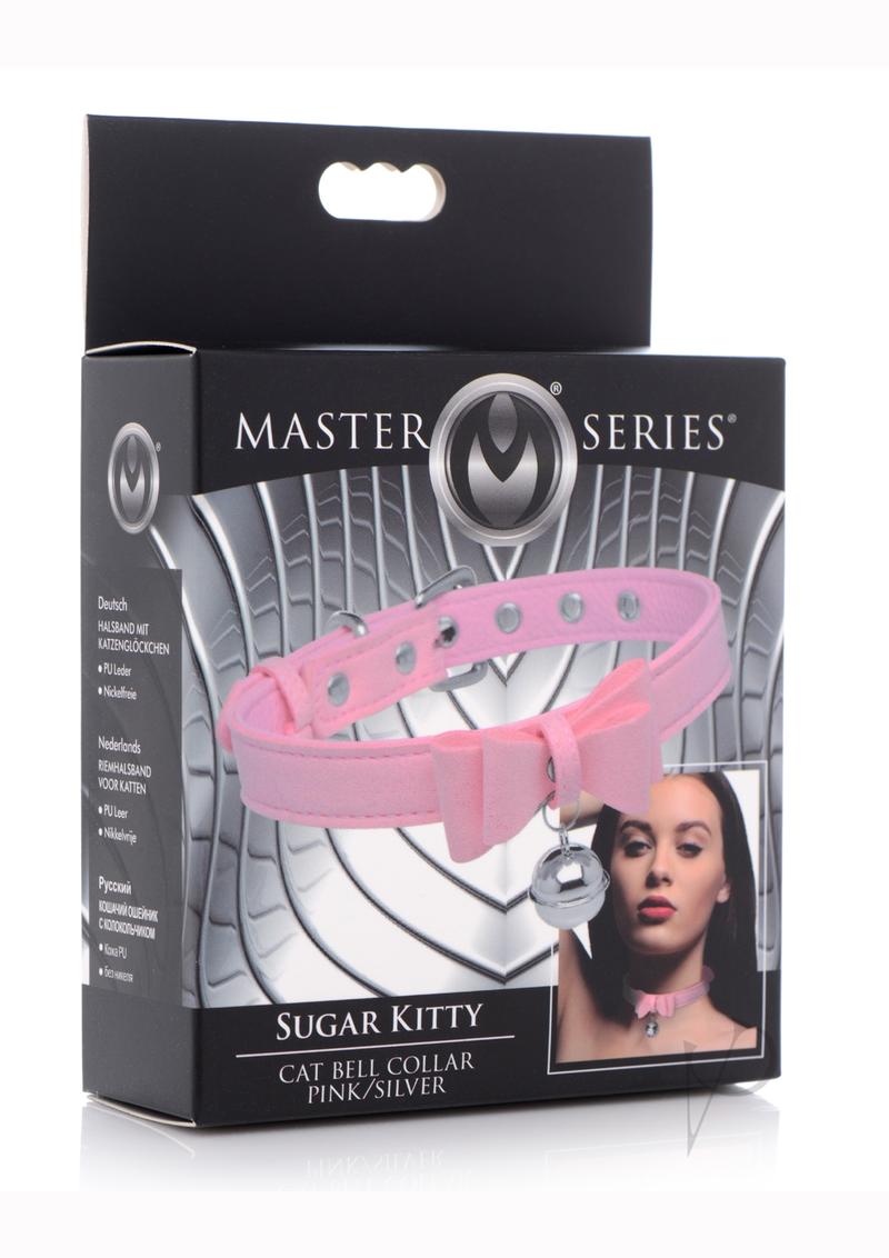 Ms Sugar Kitty Collar Pink/silver