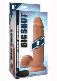 Big Shot Vibe Sil Dildo W/ Balls 9 Van