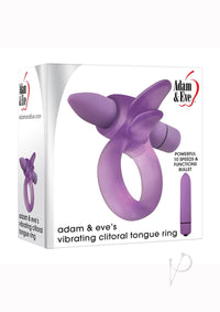 Aande Vibe Clitoral Tongue Ring Purp(disc)