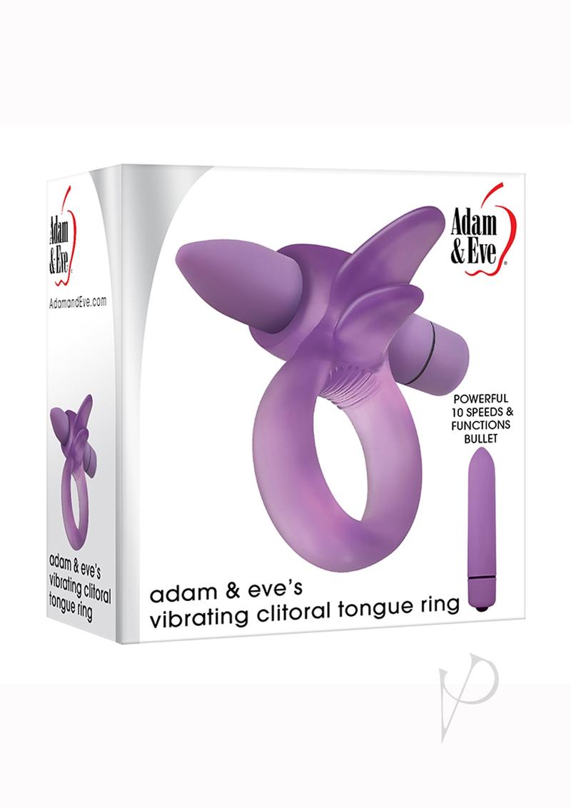 Aande Vibe Clitoral Tongue Ring Purp(disc)