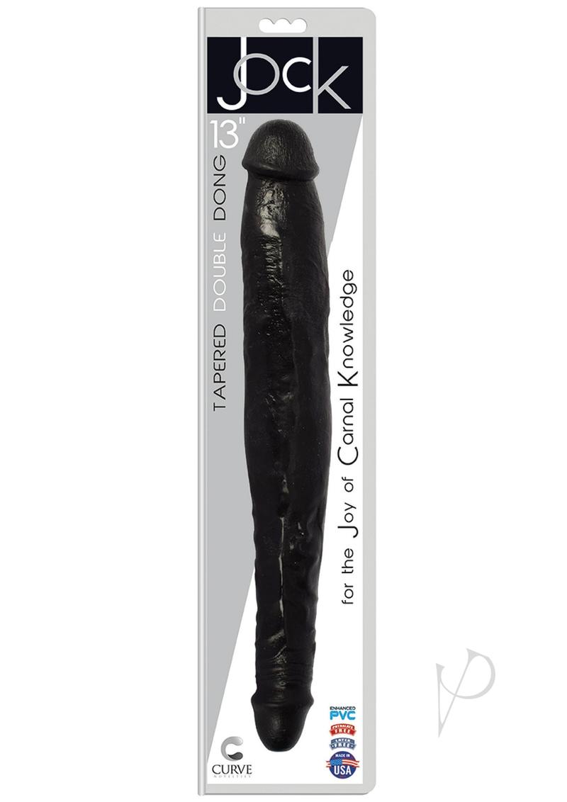Jock Tapered Double Dong 13 Black(disc)