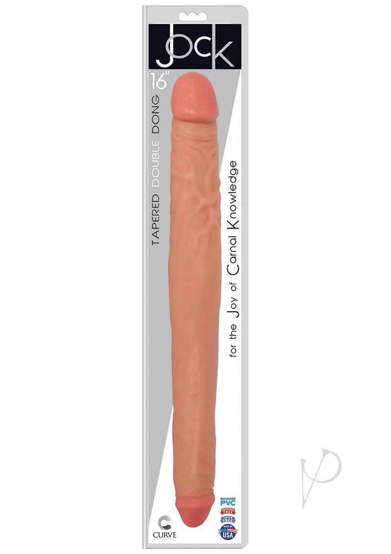 Jock Tapered Double Dong 16 Vanilla