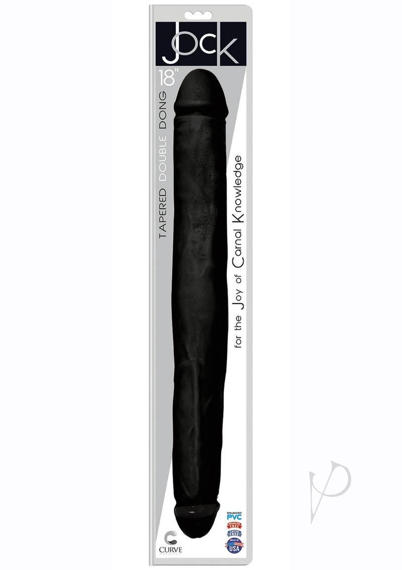 Jock Tapered Double Dong 18 Black(disc)