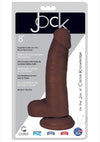 Jock Realistic Dong W/balls 8 Chocolate