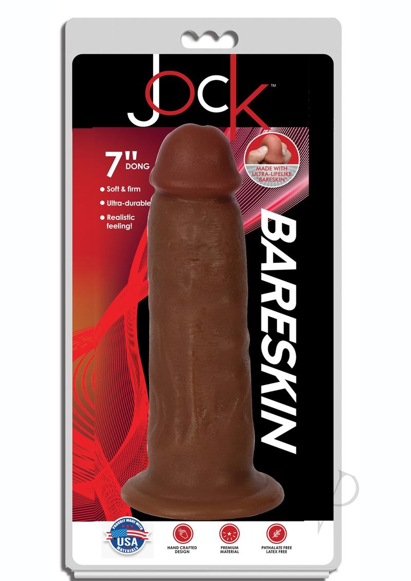 Jock Bareskin Realistic Dong 7 Caramel
