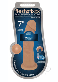 Fleshstixxx Silicone Dual Dense 7 Tan